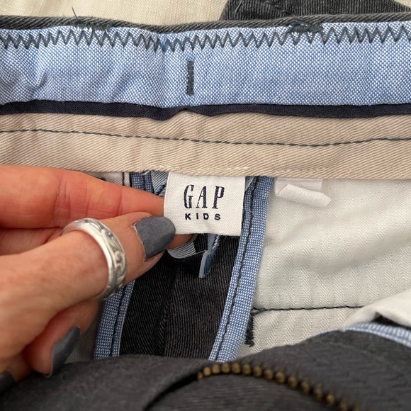 Gap Kids- Boys Dress Pants - Gray - Picture 3 of 6